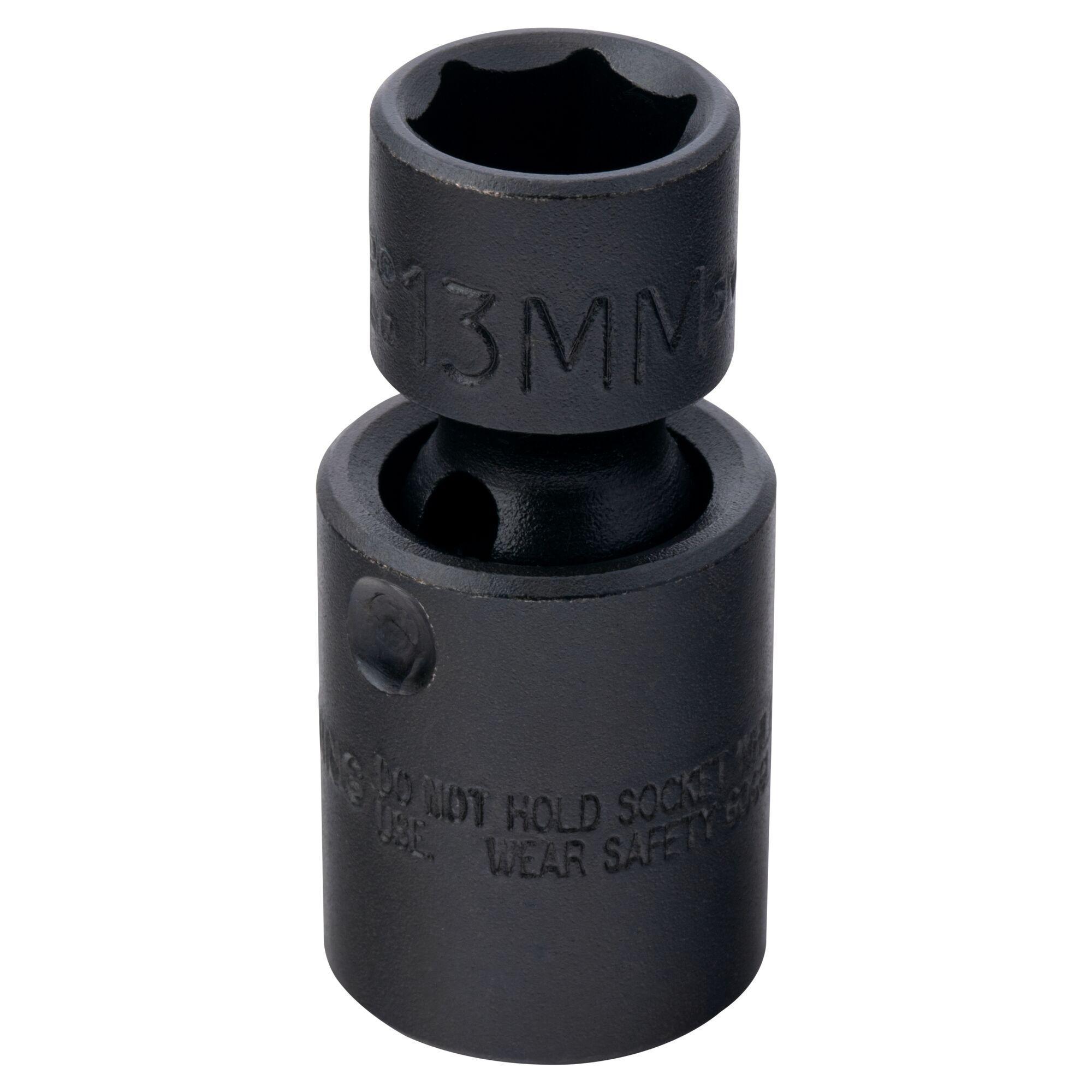 Proto® TorquePlus™ J77413MP Standard Length Universal Socket, Metric, 3/8 in Square Drive, 13 mm