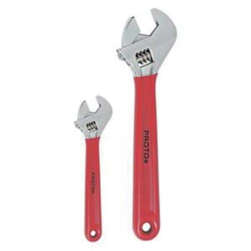 Proto® J794G Adjustable Wrench Set, Imperial, 2 Pieces, 15/16 to 1-5/16 in, Satin