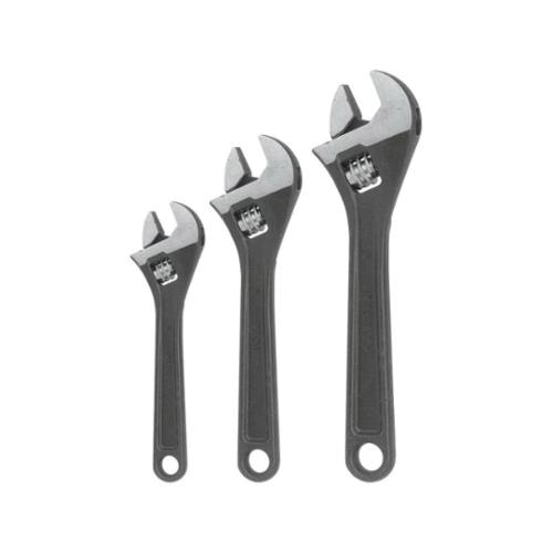 Proto® J795S Adjustable Wrench Set, Imperial, 3 Pieces, 1-1/8 to 1-1/2 in, Black Oxide