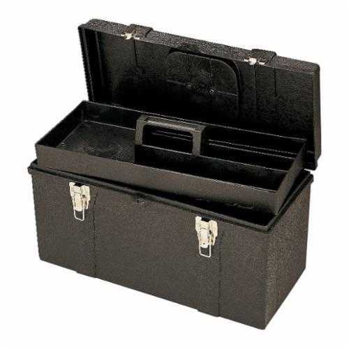 Proto® J9901 Portable Tool Box With Removable Tote Tray, 10-1/2 in H x 20 in W x 8-3/4 in D, Structural Foam