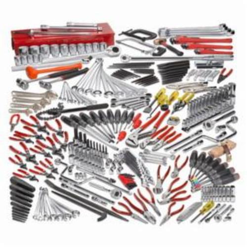 Proto® J99711 Intermediate Master Tool Set With J442742-8RD Roller Cabinet, Rolling Cabinet Tool Storage, 1/4 in, 3/8 in, 1/2 in, 3/4 in Drive, 272 Pieces