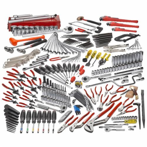 Proto® Ergonomics™ J99730 Intermediate Metric Tool Set, Box Tool Storage, 1/4 in, 3/8 in, 1/2 in, 3/4 in Drive, 248 Pieces