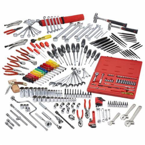 Proto® J99821 Advanced SAE Master Tool Set With J442719-8RD Top Chest, J442719-8RD Top Chest/ Box Tool Storage, 1/4 in, 3/8 in Drive, 233 Pieces