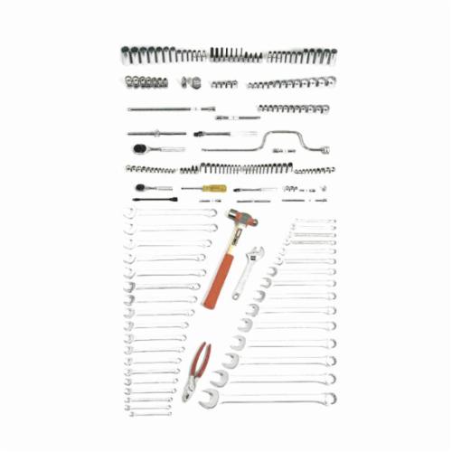 Proto® J99900 Intermediate Metric SAE Maintenance Tool Set, 1/4 in, 3/8 in Drive, 179 Pieces, ANSI Specified