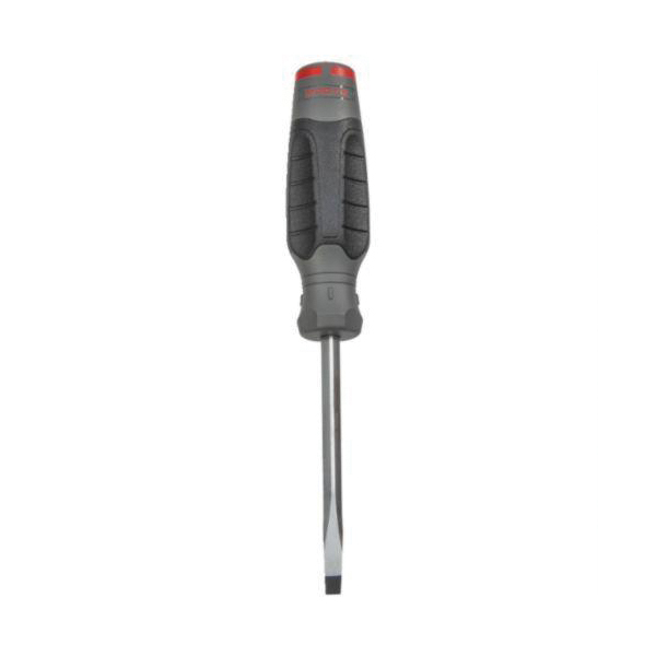Proto® DuraTek™ JC1410R Screwdriver, 1/4 in Cabinet/Slotted Point, Alloy Steel Shank, 14-1/2 in OAL, Black Oxide/Polished Chrome, ASME B107.15