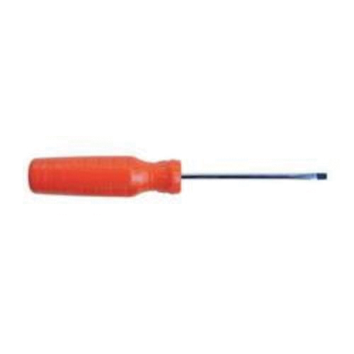 Proto® DuraTek™ JC31604R Screwdriver, 3/16 in Cabinet/Slotted Point, Alloy Steel Shank, 7 in OAL, Black Oxide/Polished Chrome, ASME B107.15