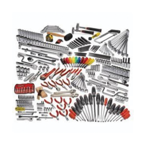 Proto® JCS-0334MASBX1 Advanced Master Maintenance Tool Set With J453441-8RD Roller Cabinet, J453441-8RD Roller Cabinet/Box Tool Storage, 1/4 in, 3/8 in, 1/2 in Drive, 334 Pieces