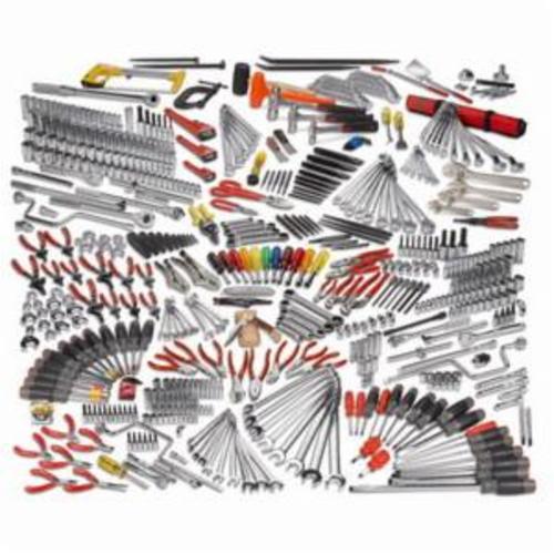 Proto® JCS-0558MAS Metric/SAE Master Tool Set, 1/4 in, 3/8 in, 1/2 in Drive, 558 Pieces