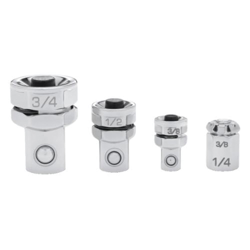 Proto® JHA4S 4-Piece Ratcheting Wrench Adapter Set, Imperial