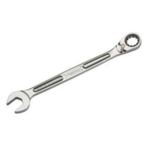 Proto® JSCVM08A Reversible Spline Combination Wrench, 8 mm Wrench, 12 Points, 15 deg Offset, 5-27/64 in OAL, Alloy Steel, Full Polished, ASME Specified