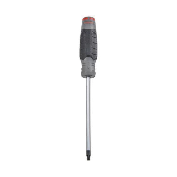 Proto® JT4006R Screwdriver, T40 Torx® Point, Alloy Steel Shank, 10-3/4 in OAL, Black Oxide/Polished Chrome, ASME B107.15