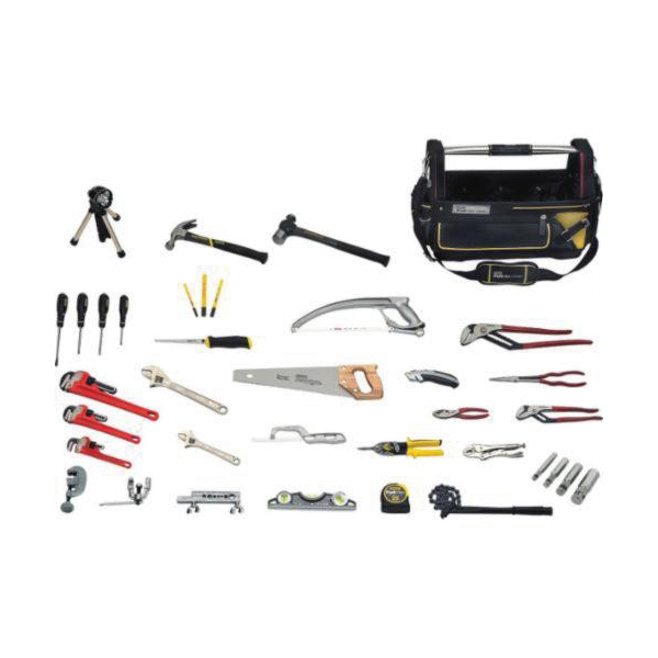 Proto® JTS-0037PLUM SAE Plumber Tool Set, Bag Tool Storage, 37 Pieces