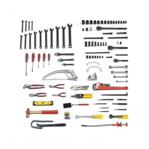 Proto® JTS-0107RR SAE Railroad Pipe Fitter's Tool Set, 3/8 in, 1/2 in Drive, 107 Pieces