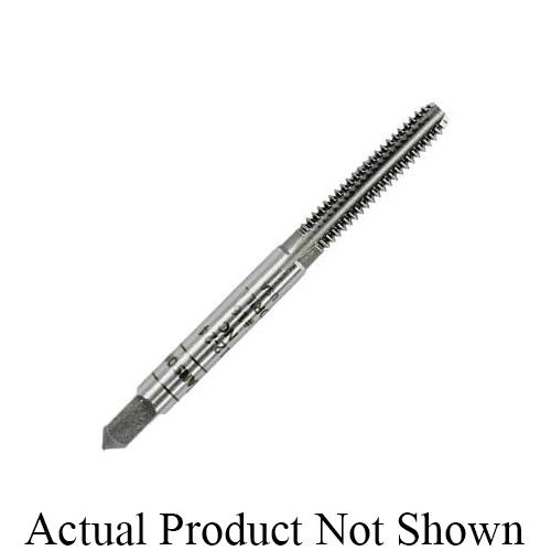 Irwin® Hanson® 1212ZR General Purpose Machine Screw Tap, Right Hand Cutting, #4-40 Thread, Bottom Chamfer, (3) Flutes, High Carbon Steel