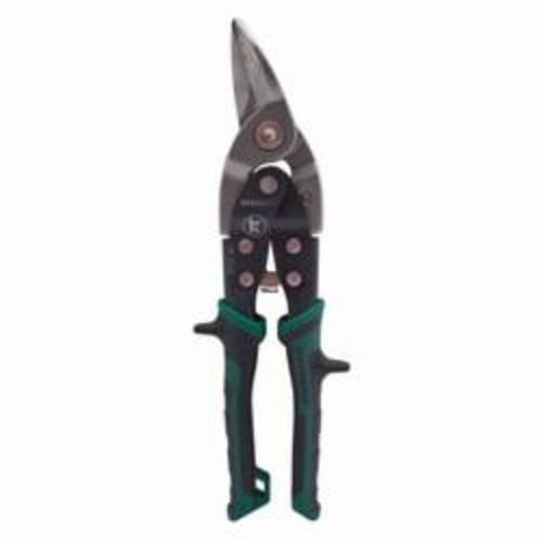 Stanley® FatMax® Xtreme™ 14-208 Aviation Snip, 18 ga Cold Rolled Steel, 22 ga Stainless Steel Cutting, 1-1/2 in L of Cut, Right Snip, Chrome Molybdenum Alloy Steel Blade, Plastic Handle, Rubberized Grip, ASME Specified