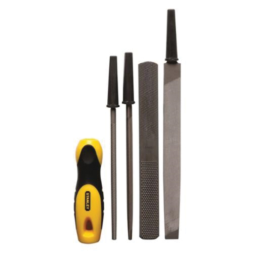 Stanley® 22-314 American Pattern File Set, 5 Pieces, Bastard/Single Cut