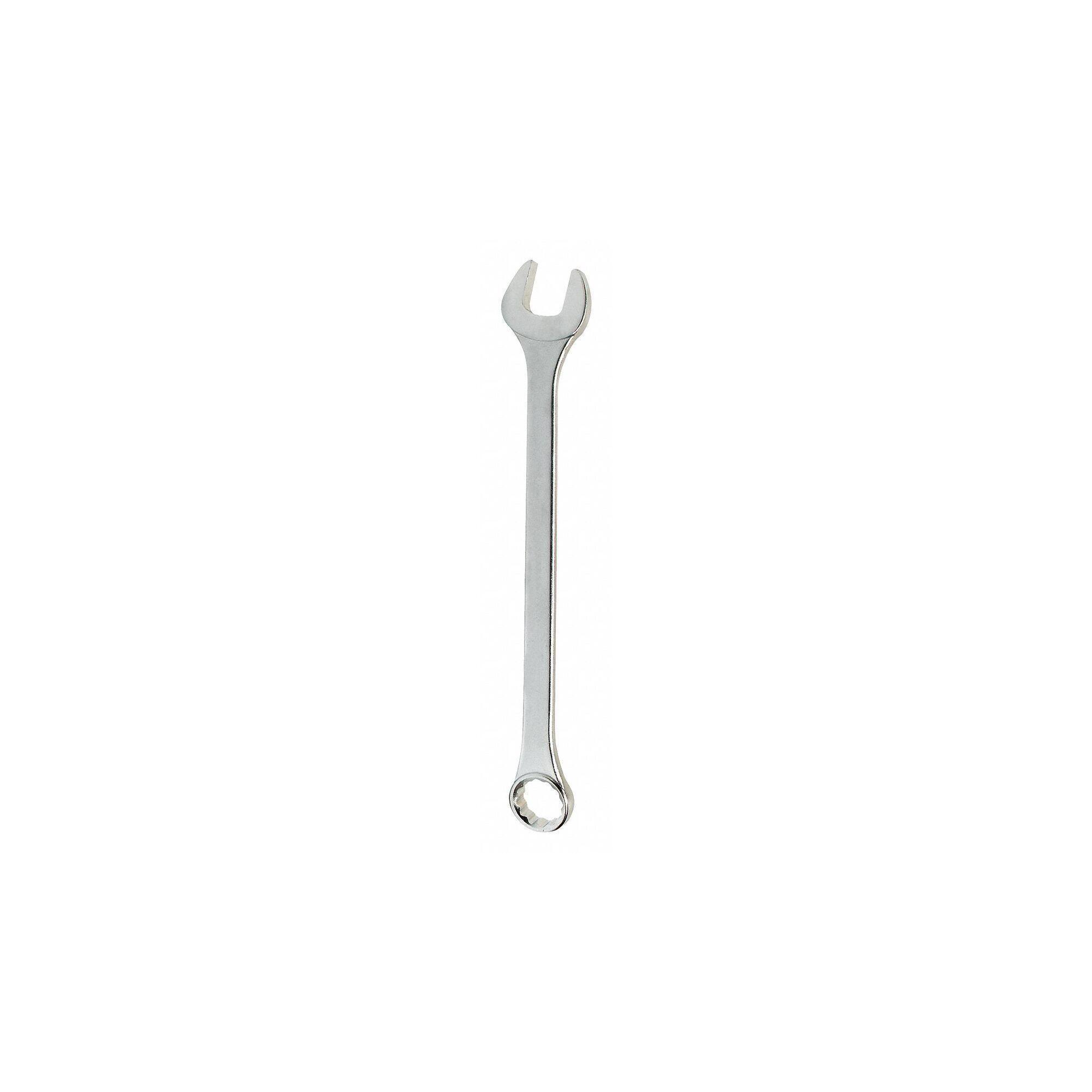 Stanley® Max-Drive™ 89-718 Combination Wrench, Imperial, 1-1/2 in, 12 Points, 15 deg Offset, 20.079 in OAL, Chrome Vanadium Steel, Satin, ANSI Specified