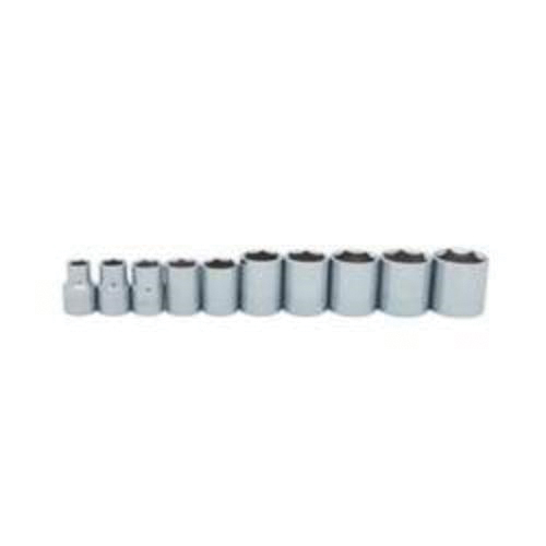 Stanley® 95-441 Max-Drive™ Socket Set, 6 Points, 3/8 in Drive, 10 Pieces, Included Socket Size: 5/16 to 7/8 in