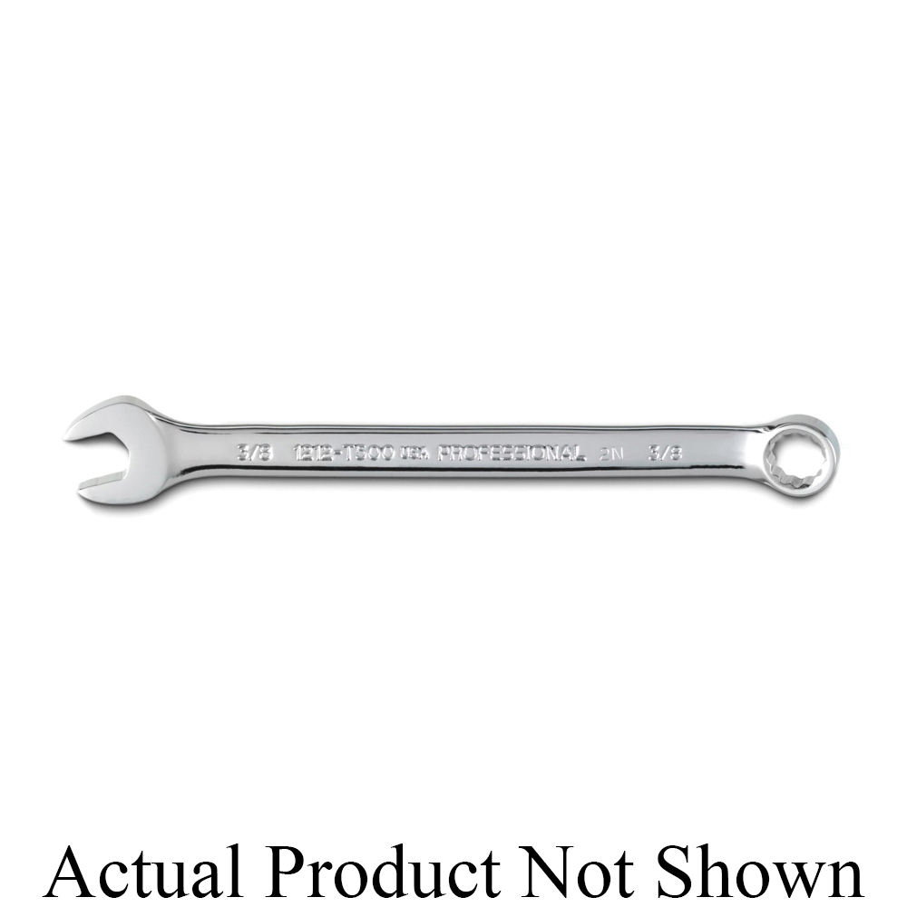 Proto® TorquePlus™ J1248-T500 1-Piece Standard Straight Wrench, 1-1/2 in Wrench, 12 Points, 15 deg Offset, 20-1/4 in OAL, Alloy Steel, Nickel Chrome, ASME B107.100-2010/AS4984A/AS954G