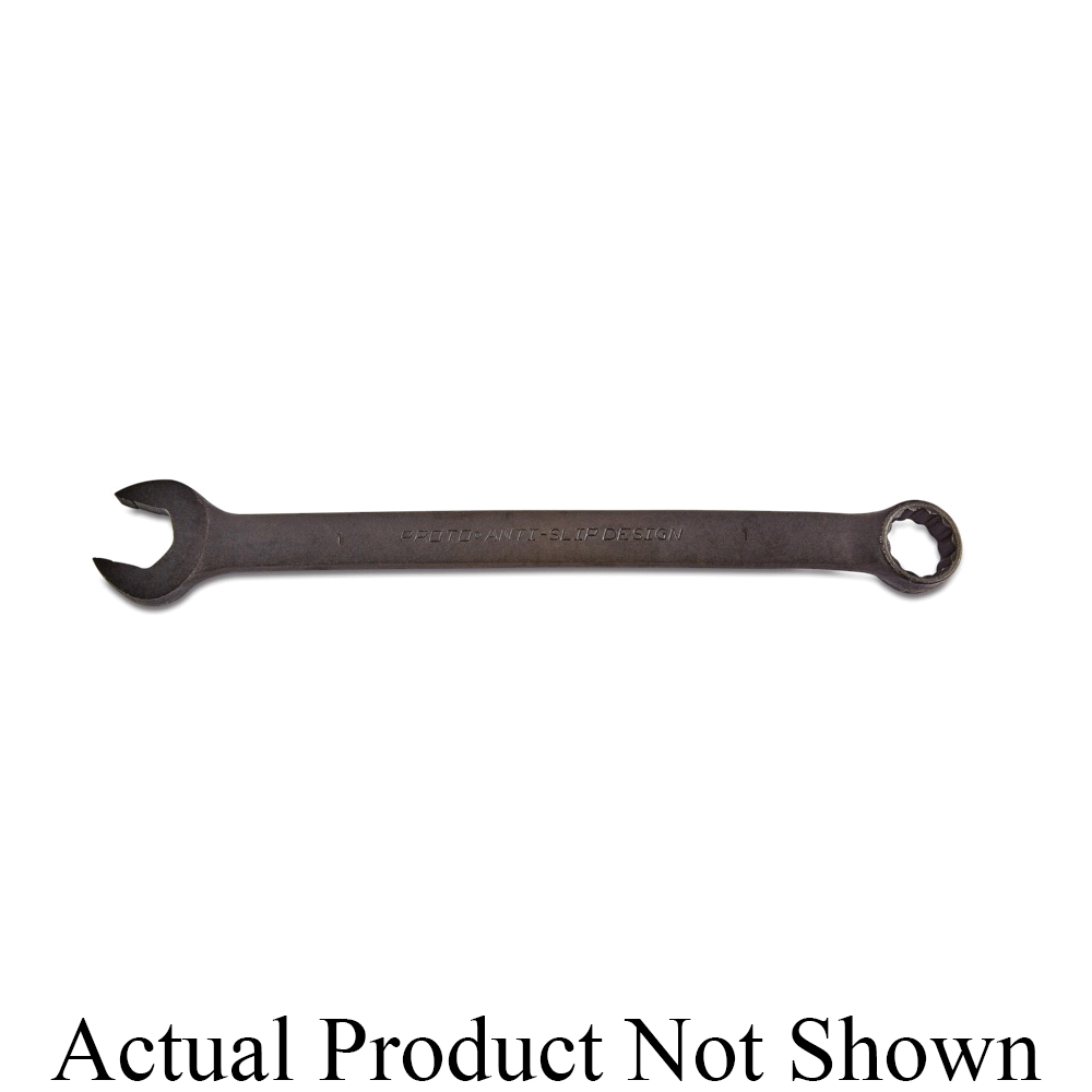 Proto® TorquePlus™ J1250B 1-Piece Standard Straight Wrench, 1-9/16 in Wrench, 12 Points, 15 deg Offset, 20-5/16 in OAL, Alloy Steel, Black Oxide, ASME B107.100-2010/AS954G