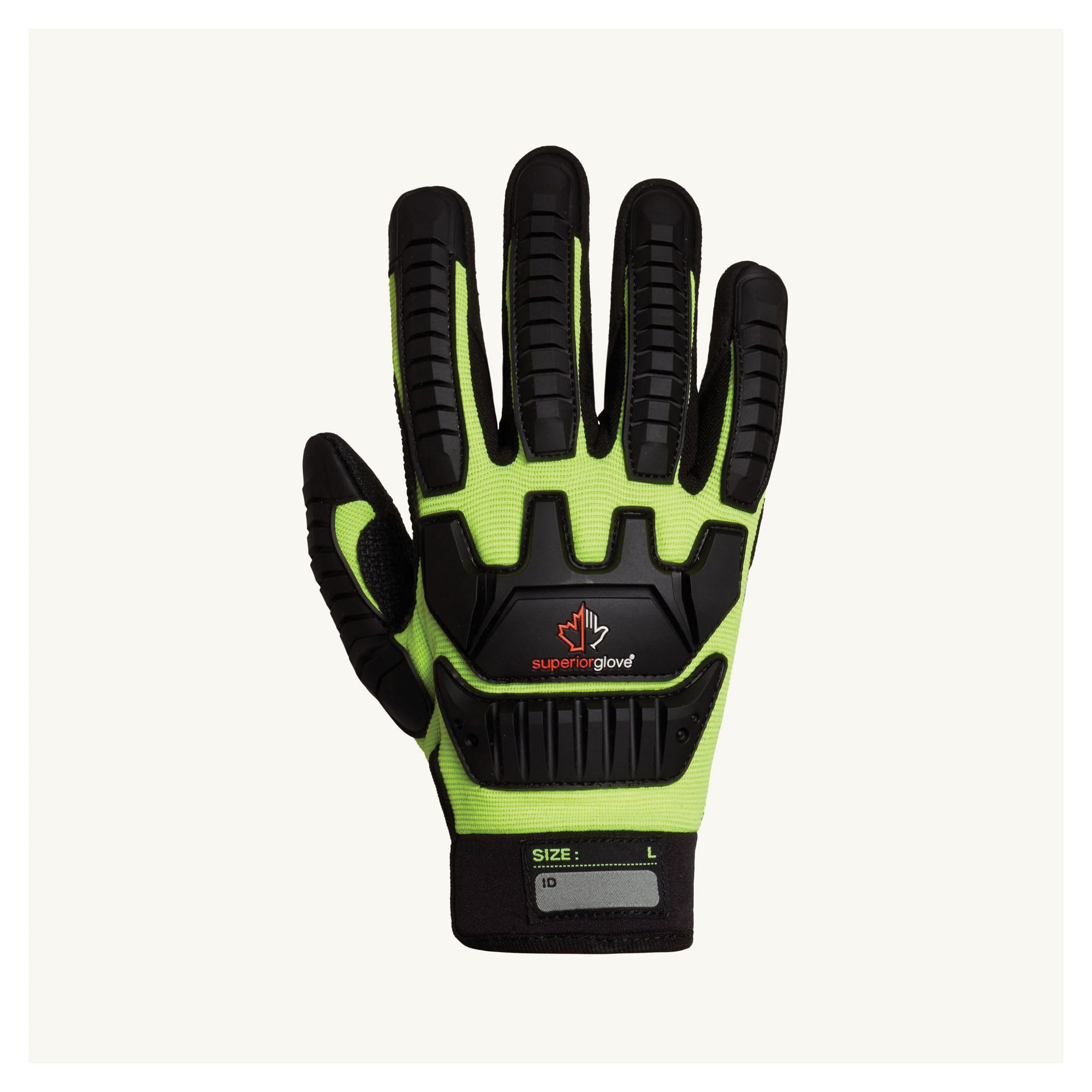 Superior Glove™ MXVSB Clutch Gear® High Visibility Gloves, TPR, ANSI Cut-Resistance Level: A2