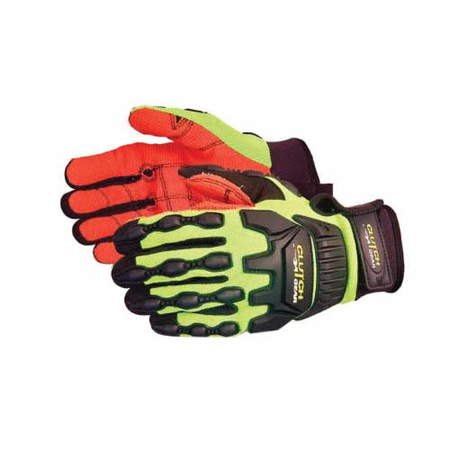 Superior Glove™ MXVSBAFL/L Clutch Gear® Waterproof Anti-Impact Gloves, L, TPR/Neoprene