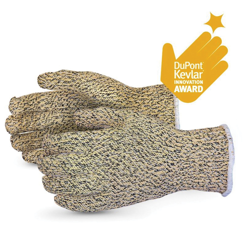 Superior Glove™ SKGCXPS-L Contender™ Knit Cut Resistant Gloves, L, 50% DuPont™ Kevlar®/Steel/Glass/UHMWPE/Spandex®, Resists: Abrasion, Cut and Snag