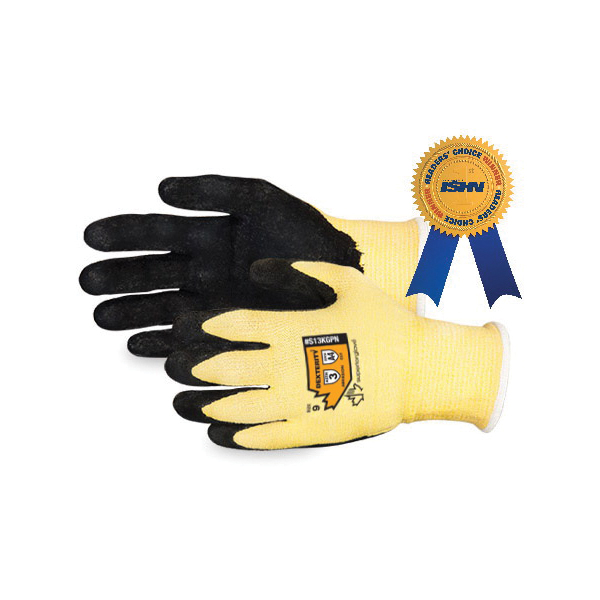 Superior Glove™ S13KGPN-9 Dexterity® Cut Resistant Gloves, L, Micropore Nitrile Coating, Kevlar®, Resists: Abrasion, Cut and Puncture, ANSI Cut-Resistance Level: A4, ANSI Puncture-Resistance Level: 2