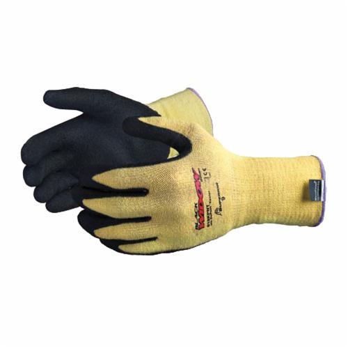 Superior Glove™ S13KPNT-11 Dexterity® Cut Resistant Gloves, SZ 11, Kevlar®, String Knit Wrist Cuff, Resists: Abrasion, Cut and Puncture, ANSI Cut-Resistance Level: A2, ANSI Puncture-Resistance Level: 3