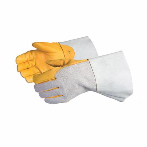 Superior Glove™ 375GDFNL Endura® Split Welding Gloves, L, Cowhide Back/Cuff/Kevlar® Sewn, Nomex® Lining, Gauntlet Cuff