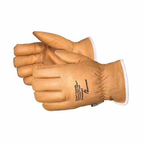 Superior Glove™ 378GKGDT-M Endura® Driver Cut Resistant Gloves, M, Goatskin Grain Leather, Resists: Cut and Puncture, ANSI Cut-Resistance Level: A4, ANSI Puncture-Resistance Level: 5