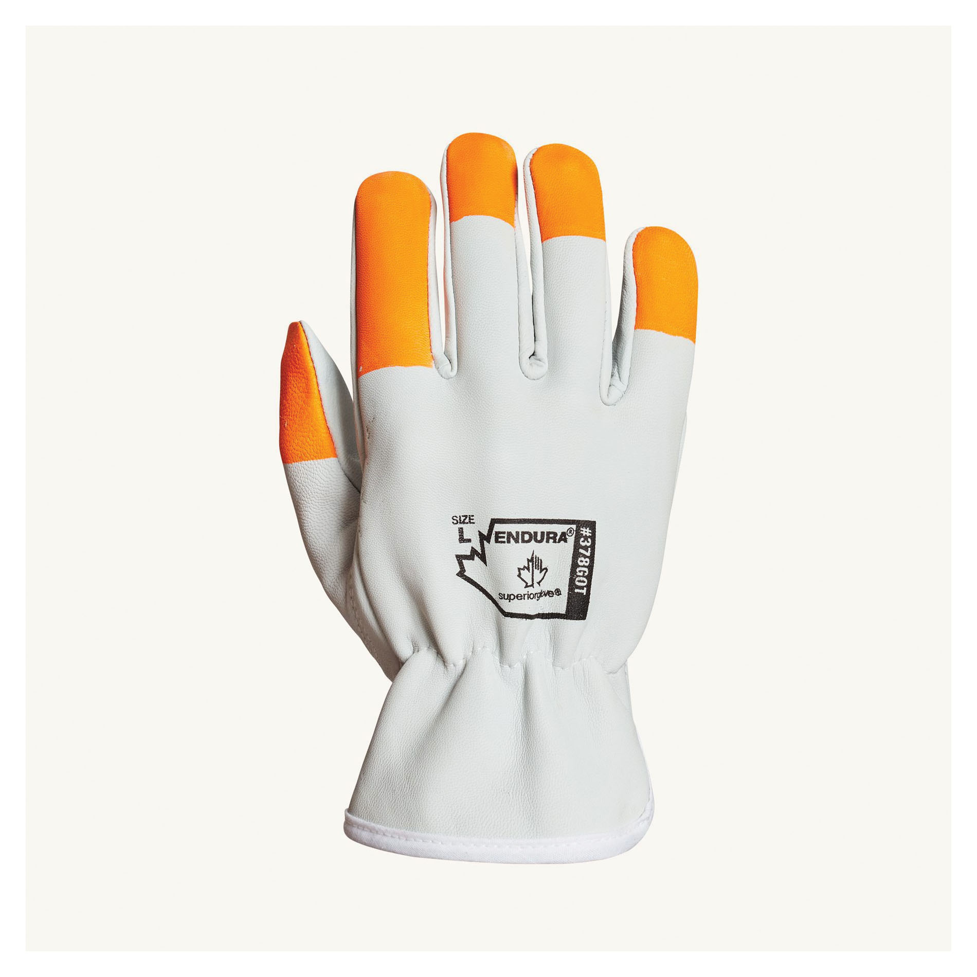 Superior Glove™ 378GOT-XS Endura® Gloves, Driver, XS, Goatskin™ Leather, Resists: Abrasion, Kevlar®/Composite Filament Fiber Lining