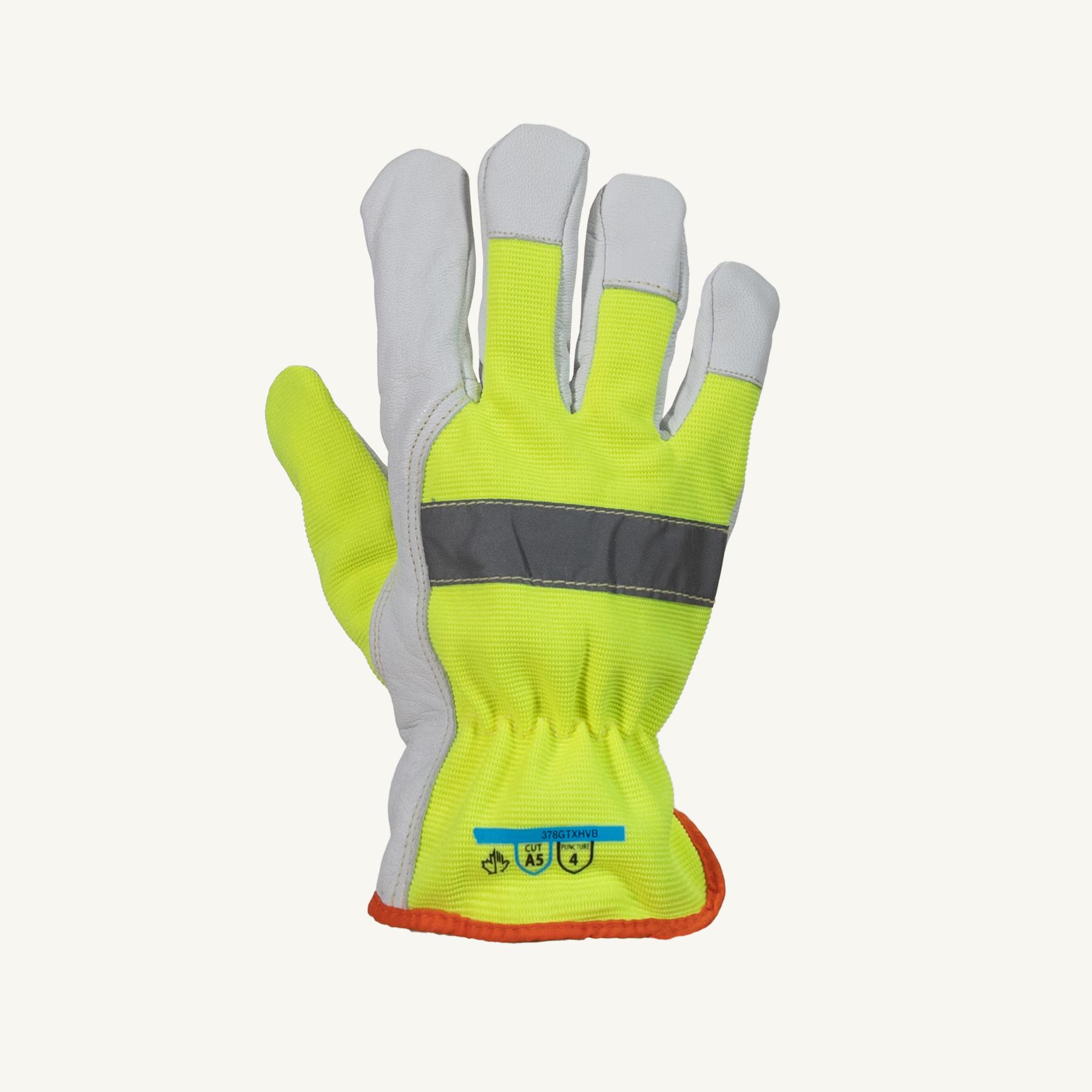 Superior Glove™ 378GTXHVB-L Endura® Gloves, General Purpose, L, TenActiv, Yellow, Resists: Cut Resistance