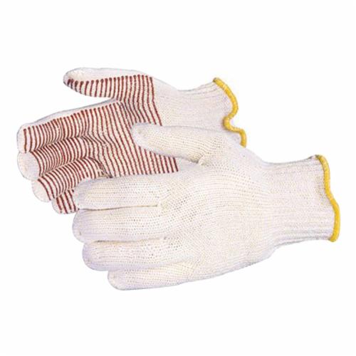Superior Glove™ TKNT Sure Grip® General Purpose Gloves, Coated, Seamless Style, SZ 10, Nitrile Palm, Resists: Heat