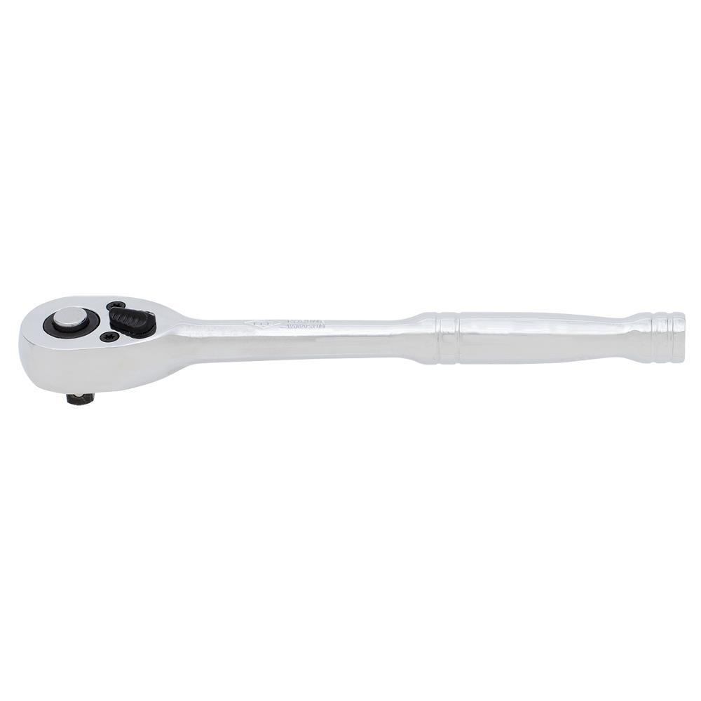 ITC® 025195 Ratchet Wrench, 1/4 in Drive, Oval Head, 6 in OAL, Chrome Vanadium Steel, ANSI Specified