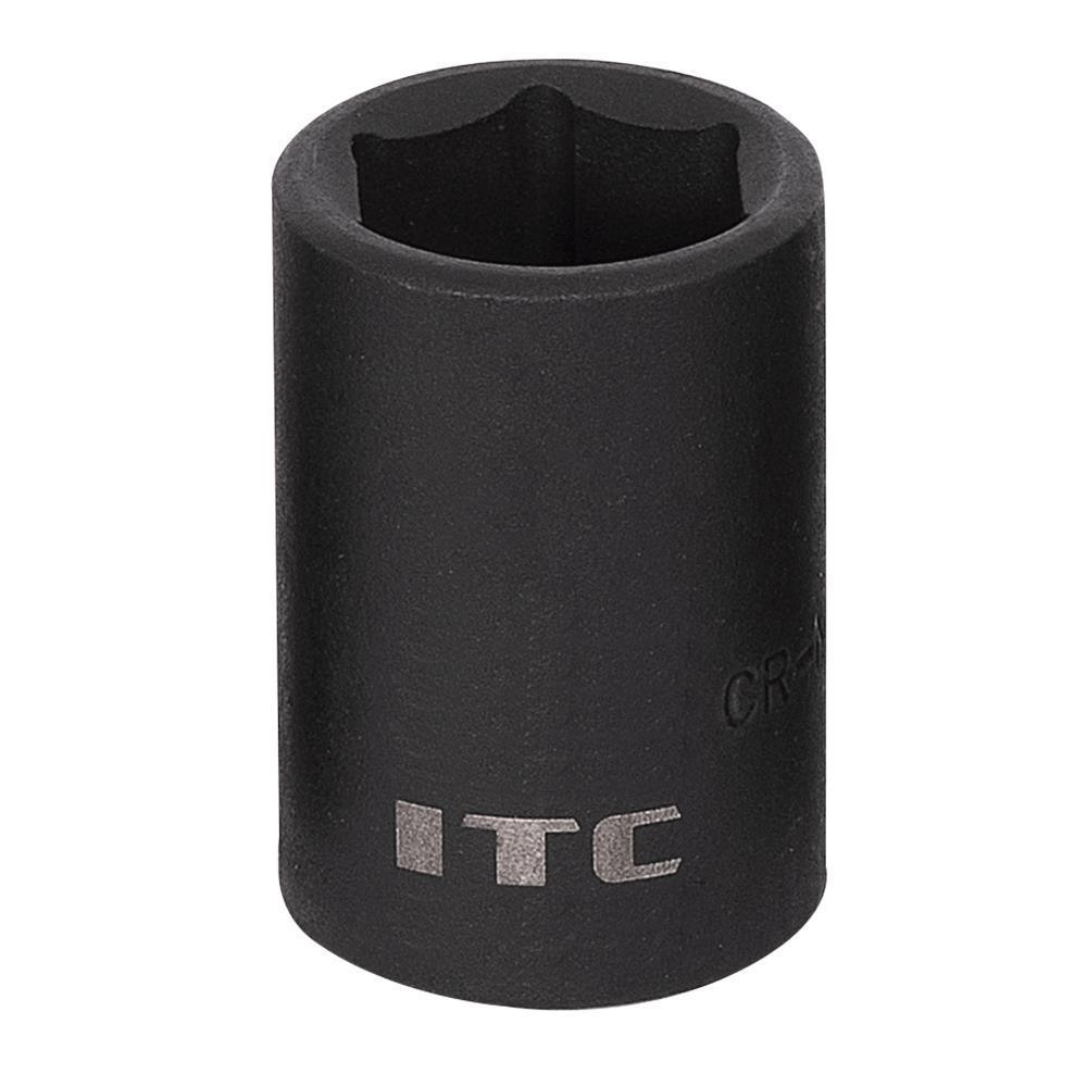 ITC® 026216 Impact Socket, 1/2 in, 1/2 in Regular Socket, 6 Points