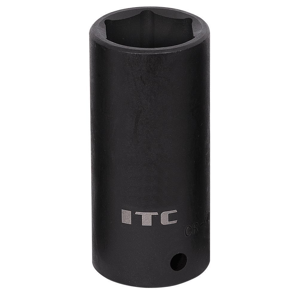ITC® 026266 Impact Socket, 1/2 in, 1/2 in Deep Socket, 6 Points