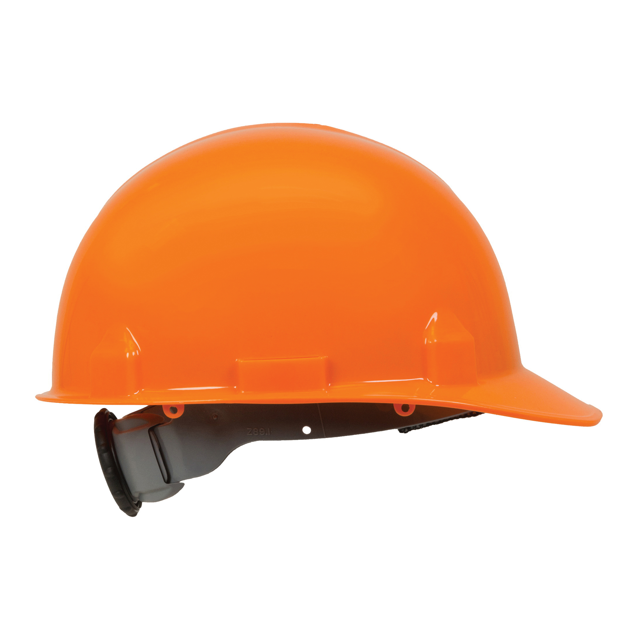 JACKSON SAFETY® 14843 SC-6 Premium Cap-Style Non-Vented Safety Hard Hat, 6-1/2 in Fits Mini Hat, 8 in Fits Max Hat, Dielectric HDPE, 4-Point Suspension, ANSI Electrical Class Rating: Class C, E and G, ANSI Impact Rating: Type I, Ratchet Adjustment