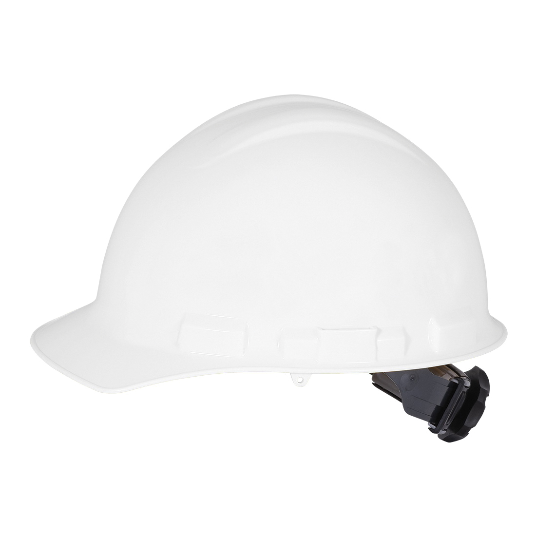 sellstrom® S69100 Front Brim Hart Hat, HDPE, 4-Point Suspension, ANSI Electrical Class Rating: Class E and G, ANSI Impact Rating: ANSI/ISEA Z89.1 Type I, Ratchet Adjustment