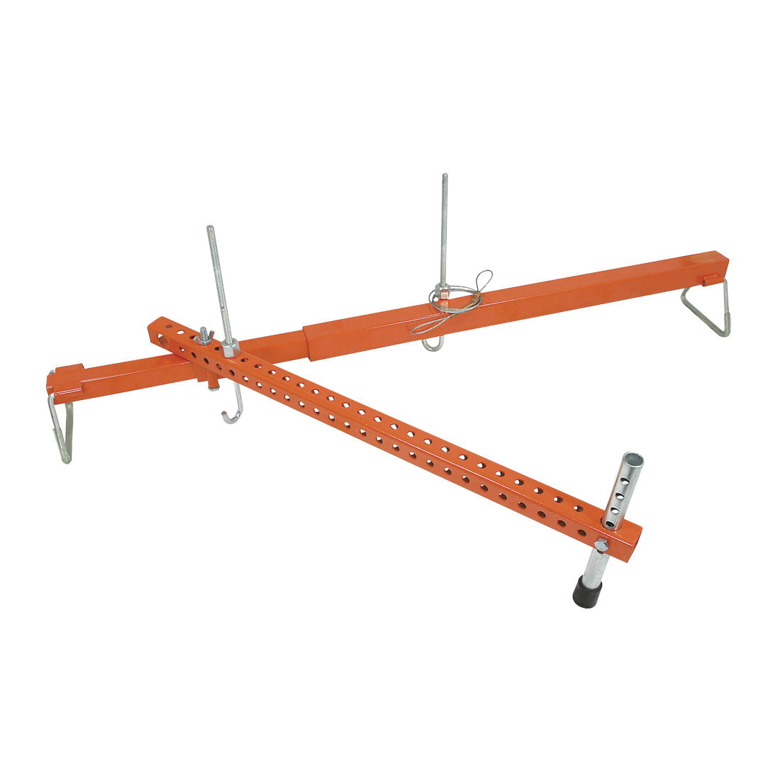 STRONGARM® 030344 Heavy Duty Transverse Engine Support, For Use With Hydraulic Crane, 700 lb Capacity, 34-1/2 to 61 in W Max