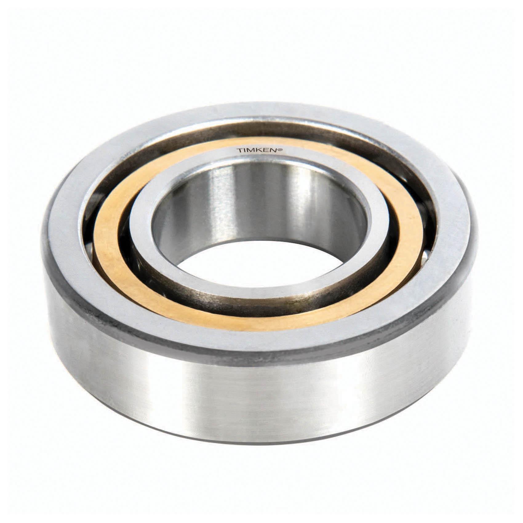 Timken® Fafnir® 7310WN SU 7300 Medium Duty Angular Contact Ball Bearing, 50 mm Dia Bore, 110 mm Dia Outside, 1 Rows, 27 mm W, 40 deg, 15600 lb Dynamic/10800 lb Static Load