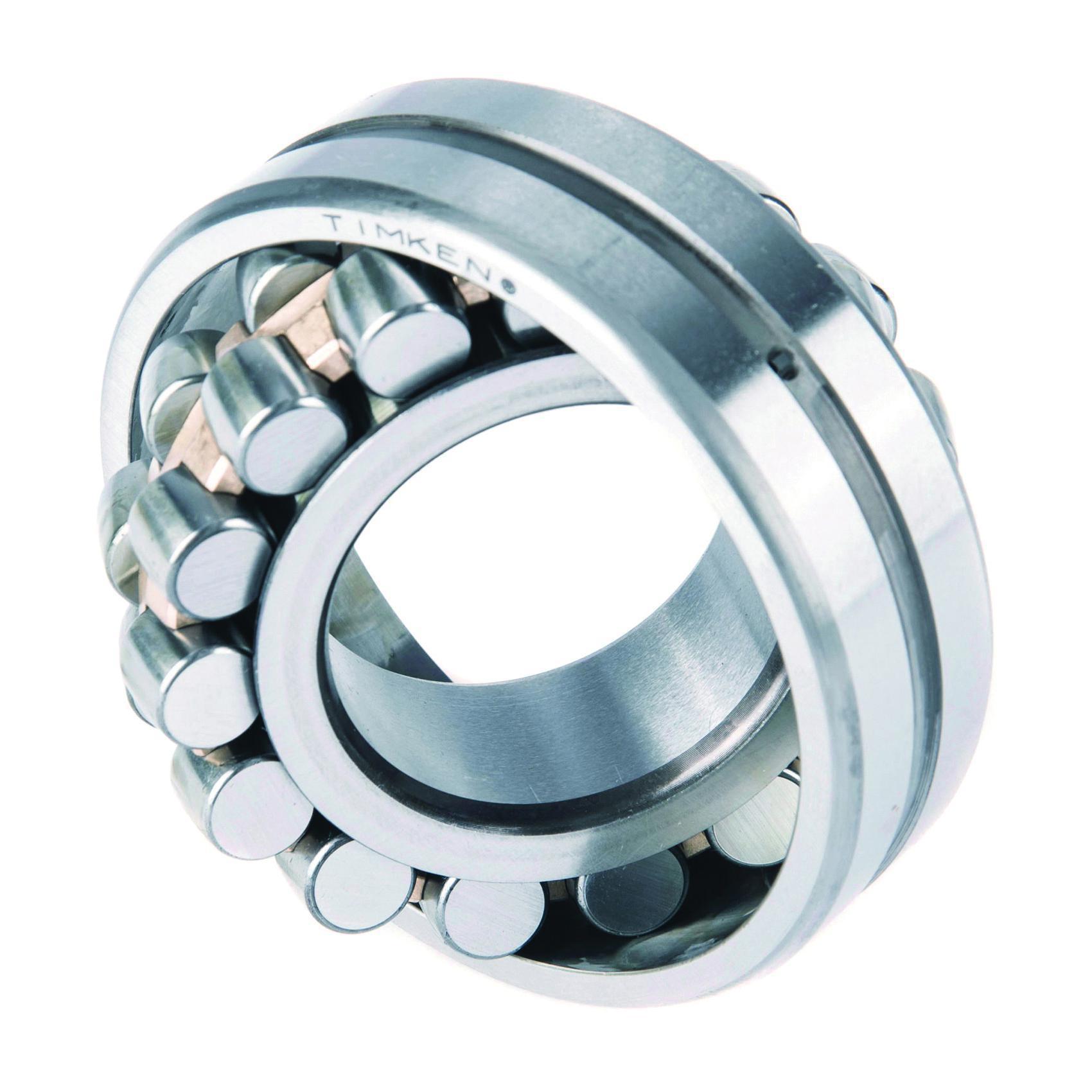 Timken® 22332EMBW33W800C4 223 Cylindrical Bore Type EMB Spherical Roller Bearing, 160 mm Dia Bore, 340 mm Dia Outside, 2 Rows, 114 mm W, 405000 lb Dynamic/475000 lb Static Load