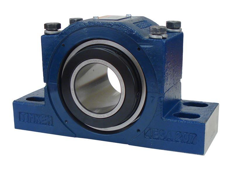 Timken® ESA-P4B-TRB-3 7/16 Four-Bolt Base Mounted Bearing, 3-7/16 in Dia Bore, 5.844 in Dia Outside, 19600 lb Dynamic/108600 lb Static Load