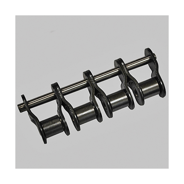 Tsubaki® 60-4OL Offset Link, #60 Chain, 3/4 in Pitch, 0.235 in Dia Pin, Carbon Steel
