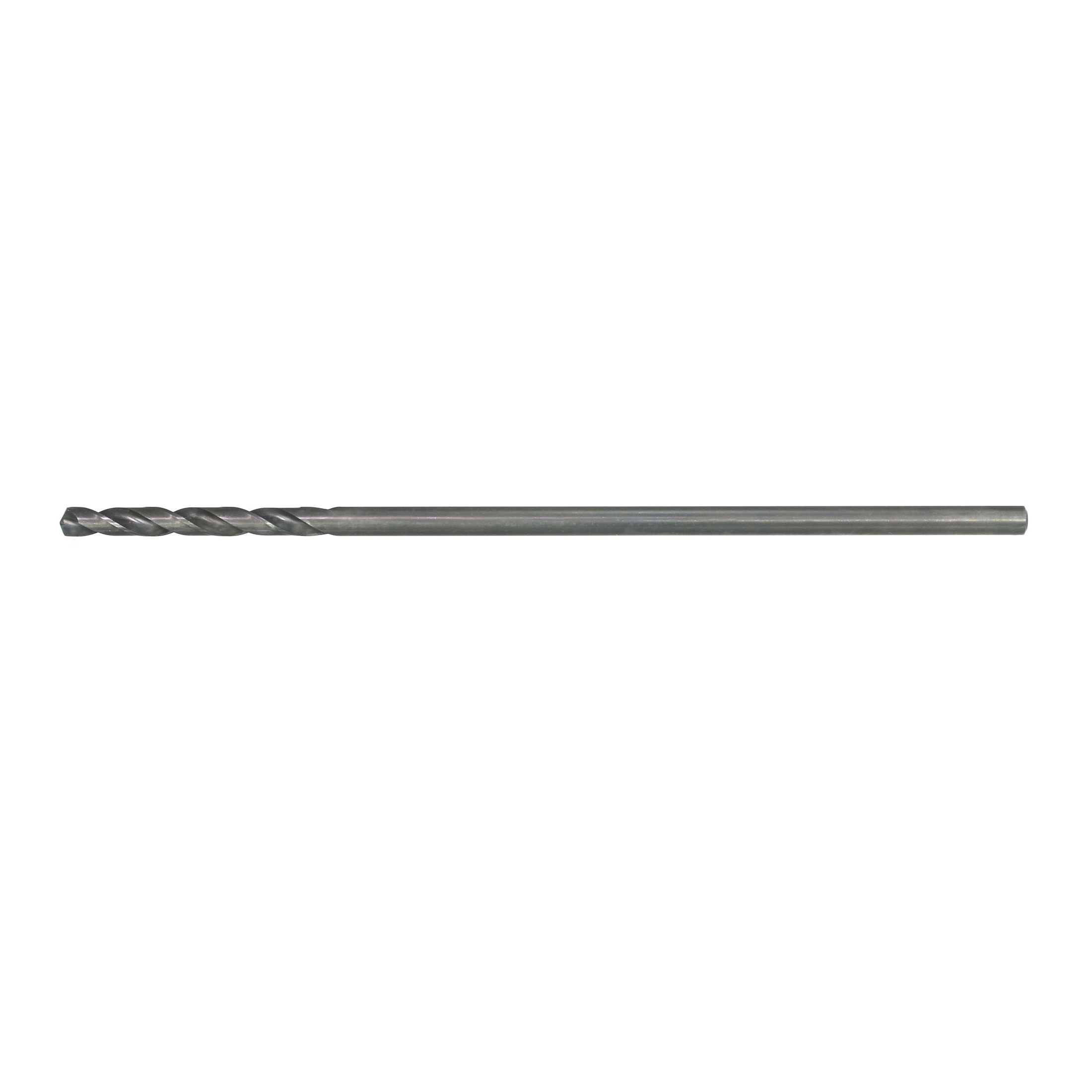 Drillco 1280A001 1280 Type C Imperial Aircraft Extension Drill, #1 Drill - Wire, 0.0886 in Drill - Decimal Inch, 135 deg Point, HSS