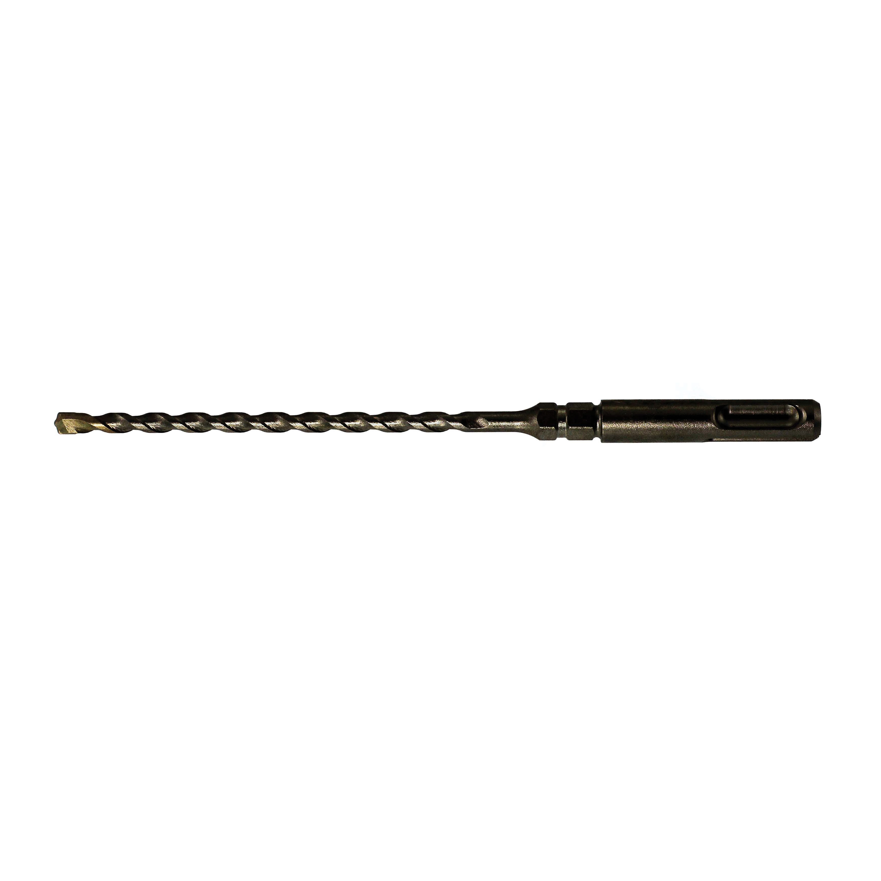 Drillco 175F1105 1750 Screw Anchor Imperial Masonry Drill, 5/32 in Drill Bit, SDS-Plus® Shank, 2-3/8 in D Cutting, Carbide Cutting Edge, 5 in OAL