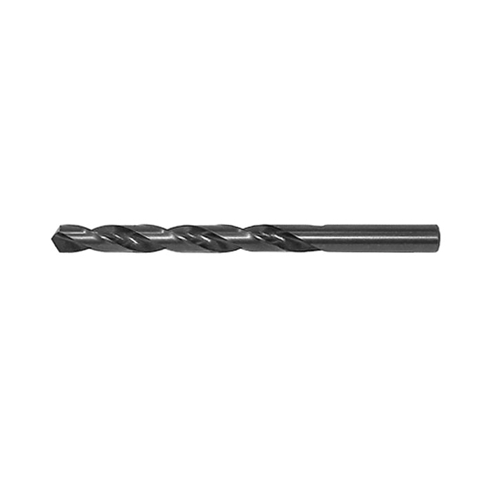 Drillco 180SE040 Jobber Length Drill Bit, #40 Drill - Wire, 0.0433 in Drill - Decimal Inch, 118 deg Point, HSS, Black Oxide