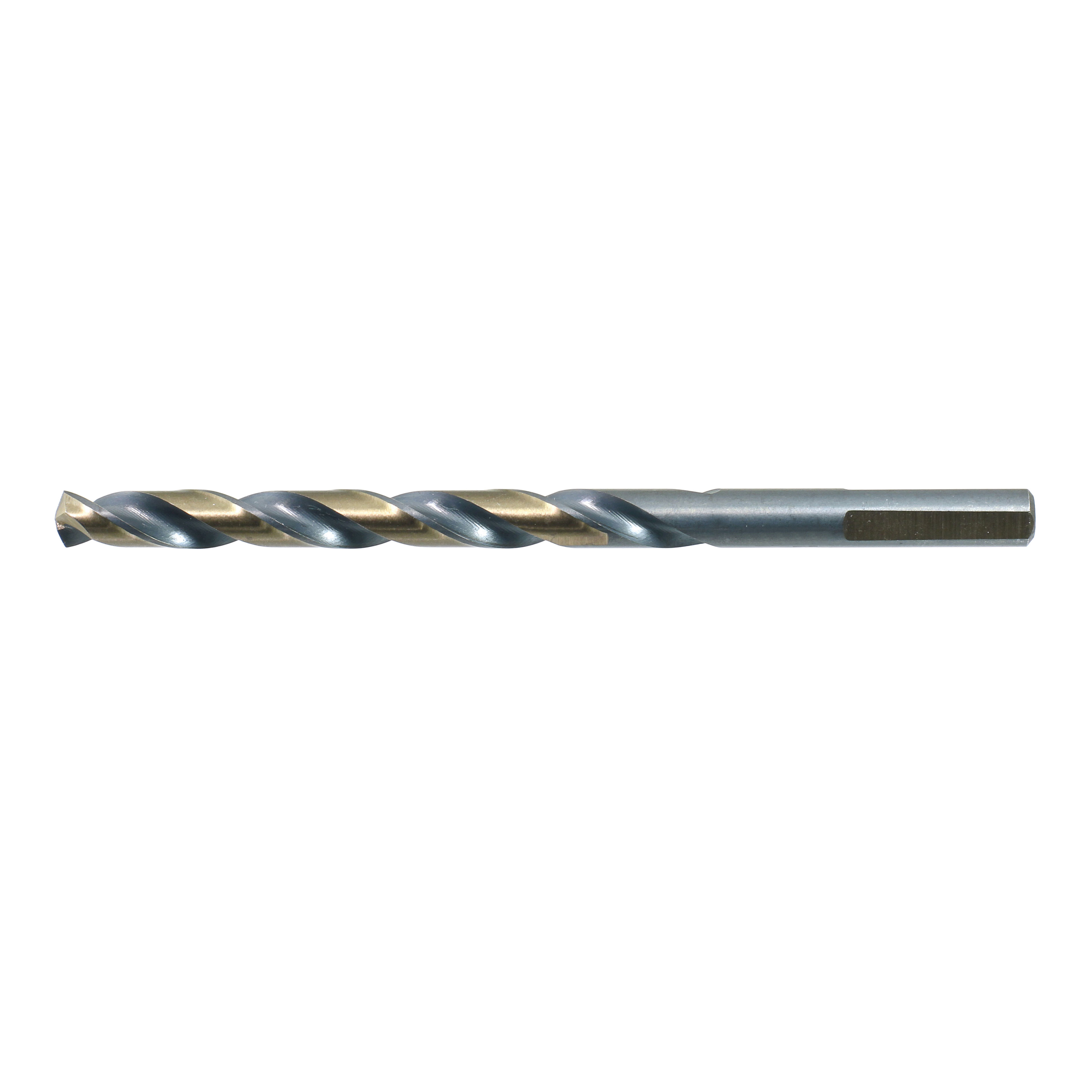 Drillco 400F104 Heavy Duty Jobber Length Drill Bit, 1/16 in Drill - Fraction, 0.0625 in Drill - Decimal Inch, 140 deg Point, HSS, Black/Gold