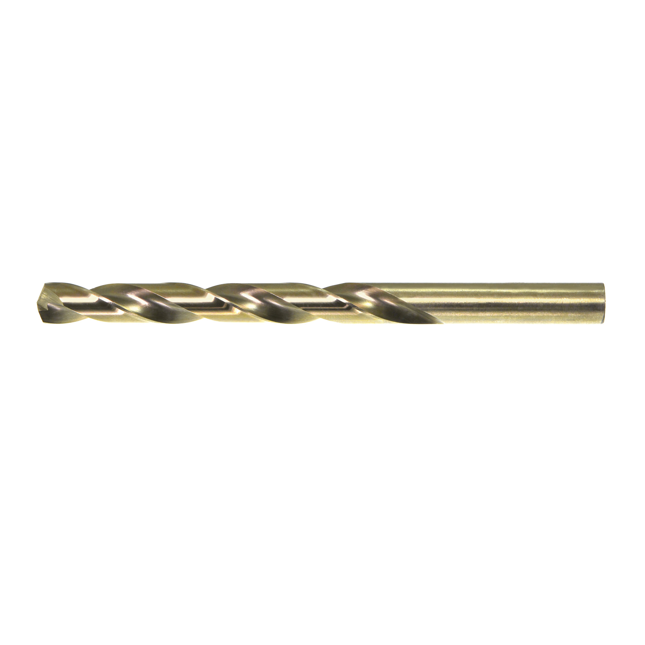 Drillco 540A501 Type J Heavy Duty Jobber Length Drill Bit, A Drill - Letter, 0.234 in Drill - Decimal Inch, 135 deg Point, Cobalt, Bronze