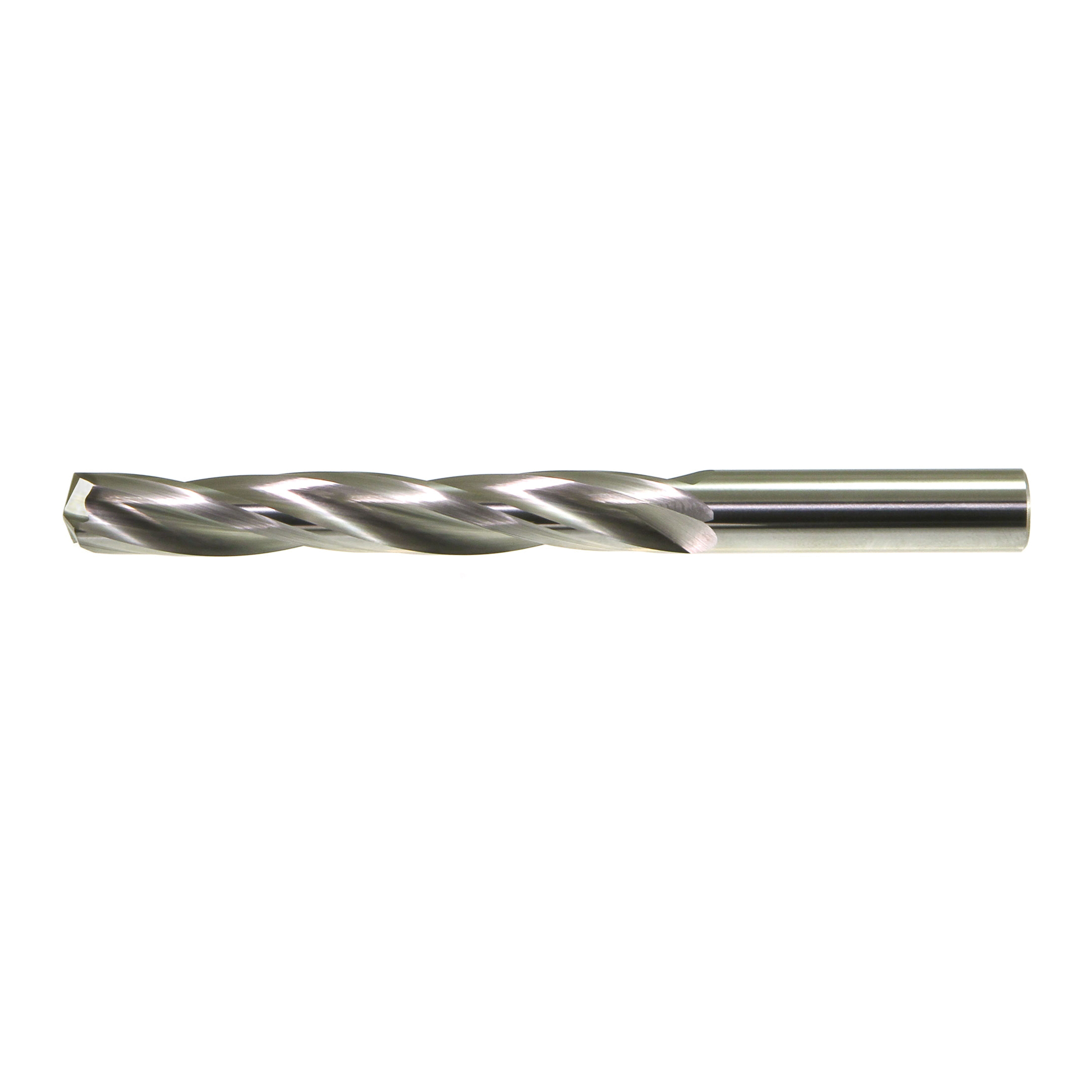 Drillco 730A003 Self-Centering Jobber Length Drill Bit, 3 mm Drill - Metric, 0.1181 in Drill - Decimal Inch, 150 deg Point, Solid Carbide, Bright